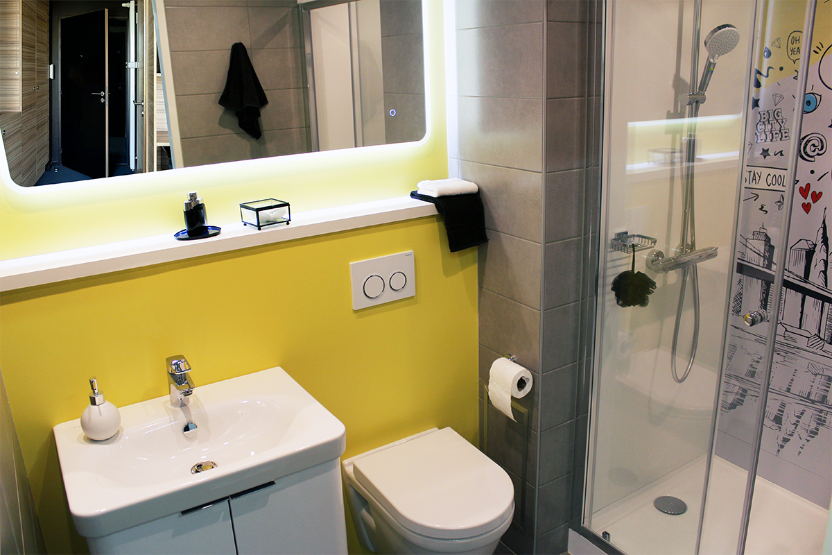 salle de bain préfabriquée sur mesure gamme smart