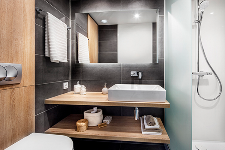 salle de bain préfabriquée moderne et design - BAUDET